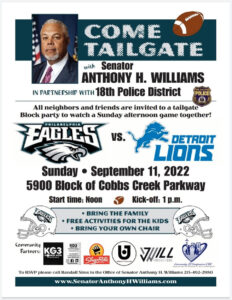 Eagles Tailgate Block Party